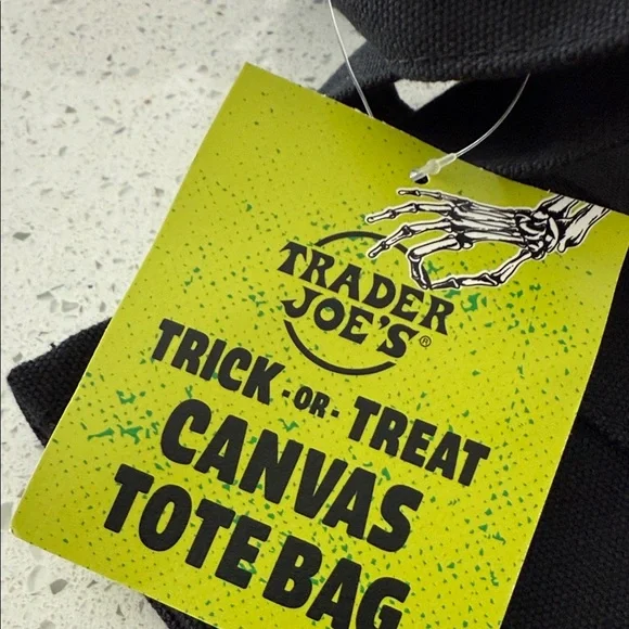 Trader Joe’s Black Tote Bag - Picture 2 of 4